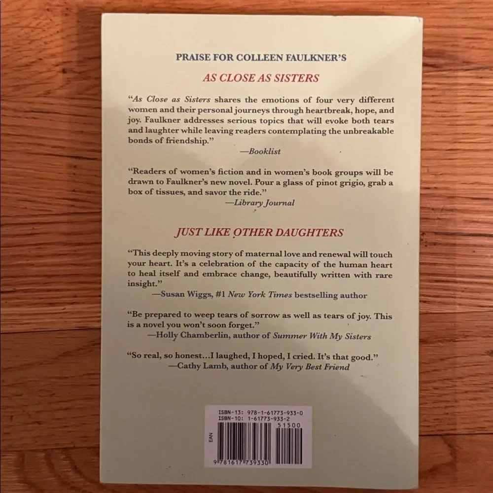 “Julia's Daughters” a novel by Colleen Faulkner!